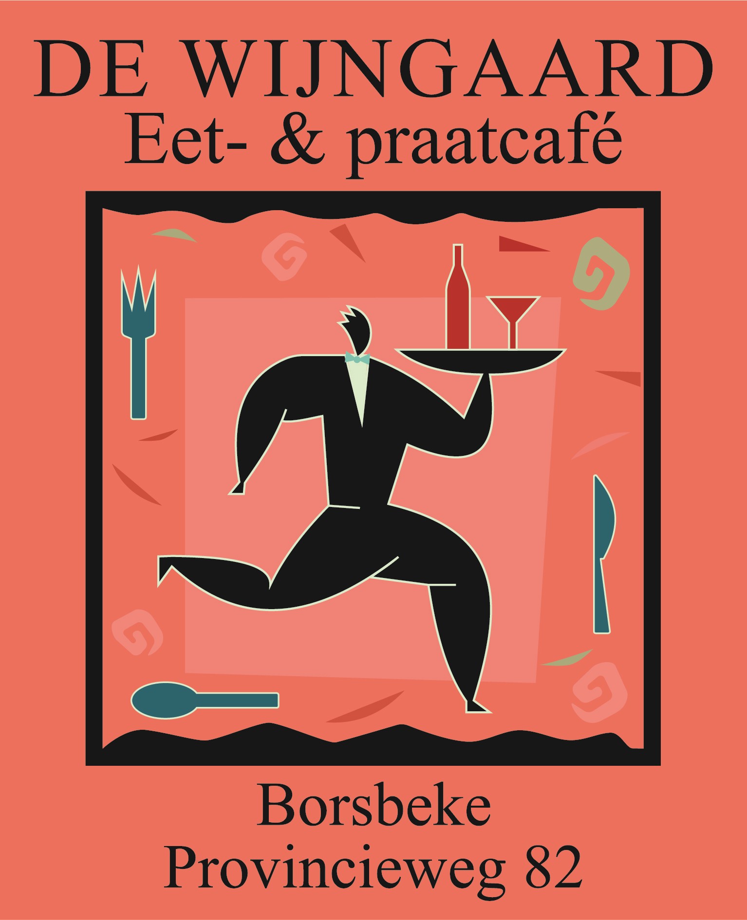 Affiche De Wijngaard