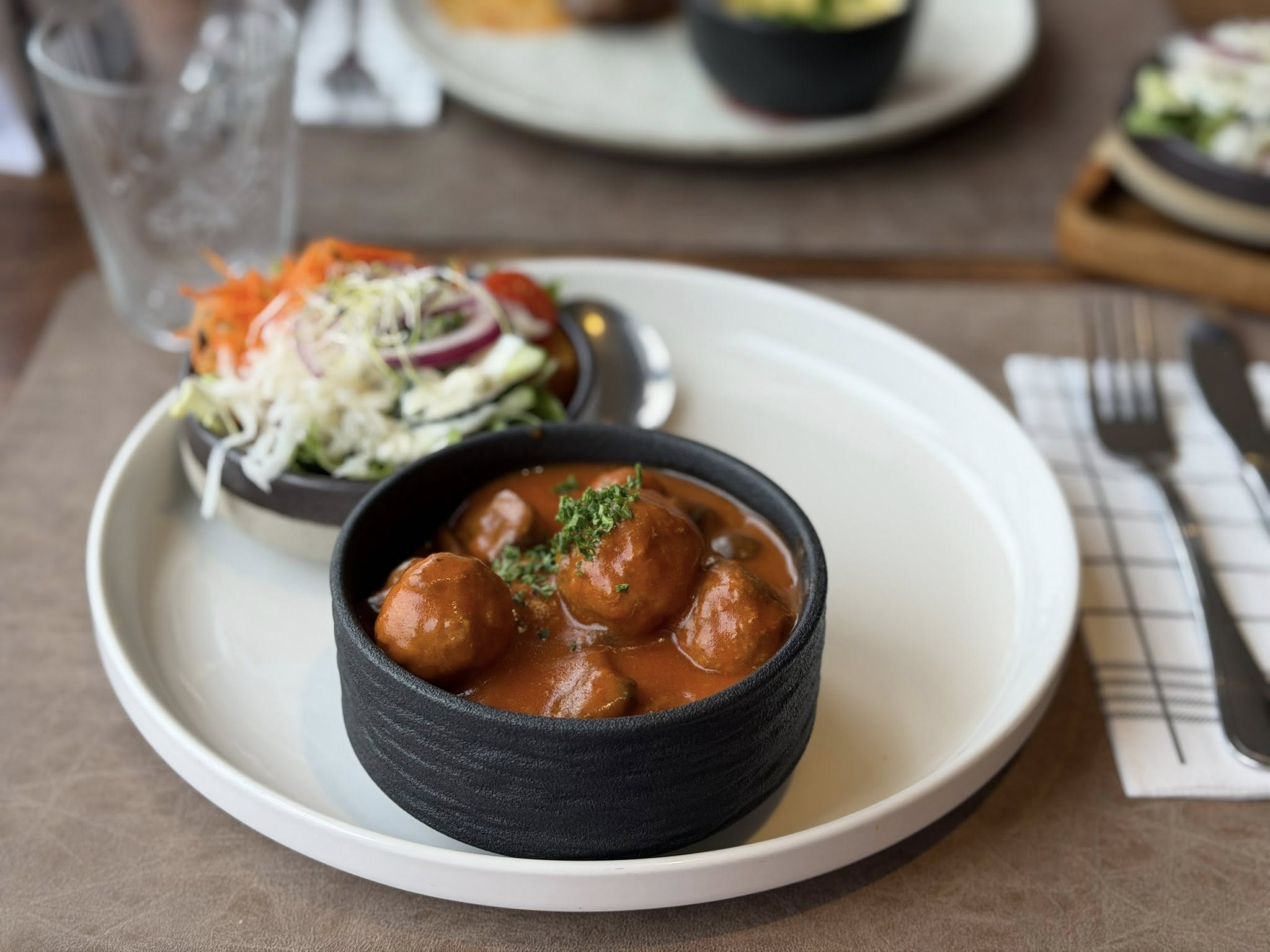 Balletjes in tomatensaus